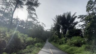 Lake toba road