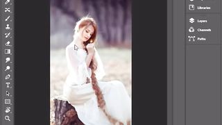 Fit Layer or Layers to Screen Photoshop