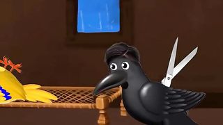 kauwa chidiya ki kahani, chidiya ki kahani, cartoon, chidiya, kahani, jungle ki kahani