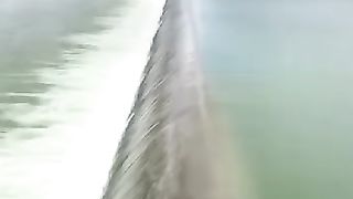 Hub Dam filled to its maximum level of 339 feet above mean sea level.