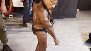 Little height body builder.