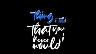 Lyric Caption Estetic