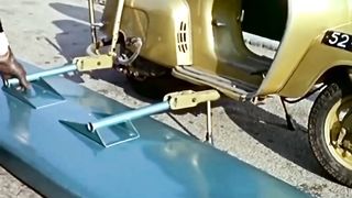 Floating Scooter Custom Motorcycle