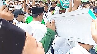 Harlah ke 25 PKB di Manahan Solo