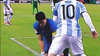Unbelievable moment in football by  Messi