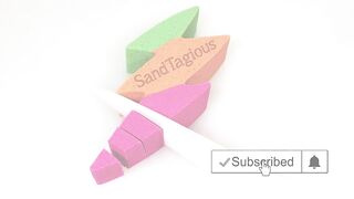 Very Satisfying and Crunchy ASMR 254 Kinetic Sand