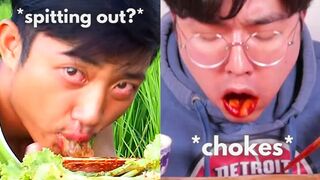 mukbang FAILS that make me LAUGH // that are too relatable reaction funny try not to laugh asmr