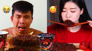 mukbang | GHOST PEPPER NODDLES Expectation vs. Reality
