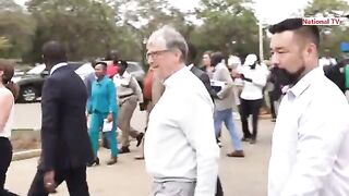 See what Billionaire Bill Gates Did after landing in Kenya