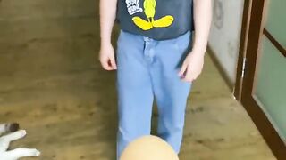 OMG Prank with egg!  #shorts Best video by MoniLina