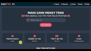 How To Make Tron Daily 8$ Register Bonus Watching  Daily Bonus Bounty Programe WithOut Invest