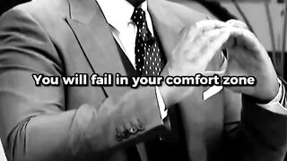 Comfort will destroy you