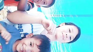 happy family jog