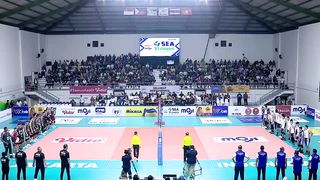 INDONESIA JUARA _ Highlight SEA VLeague 2023 Indonesia VS Thailand