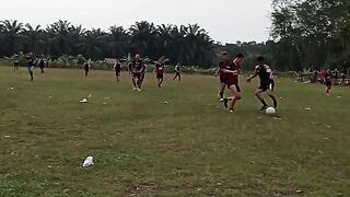 Playing football 2