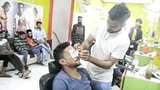 saloon hair cutting best prank