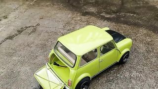 part finishing MAKE A MORRIS MINI CAR PVC PIPE MATERIAL_ MOBIL MR. BEAN _minimorris _mrbean