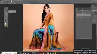Background Change Model in #Photoshop 35