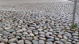 Road and city