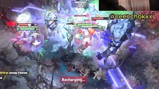 Funny Dota 2 Undying Giant Ring Late Gameplay Live Streaming Ceen Chokxx