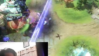Dota 2 Wtf Moments Live Streaming In Rank Gameplay Ceen Chokxx.
