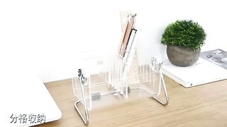 acrylic desktop remote control irganizer