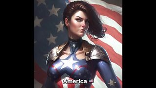 Countries Of The World As Superheroes (AI Generated