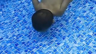 swimming baby video