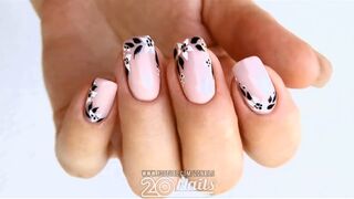 Elegant bridal nail decoration