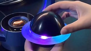 Levitating Magnetic LED lamp