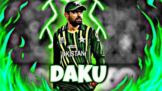 BABAR AZAM × DAKU • BABAR AZAM ATTITUDE STATUS EDIT ????
