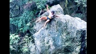 Always be careful around slippery surface !