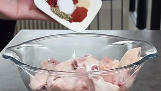 Рецепт#картофельс курицей в духовке