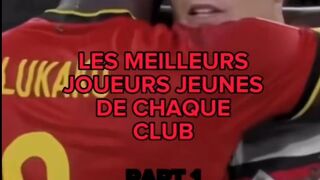 Les meilleurs joueurs jeunes de chaque club ???????? #shorts #viral #tiktok #football_2