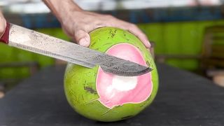 Pink coconut