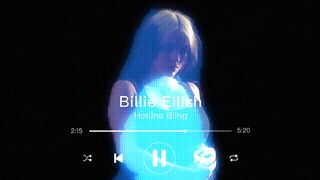 Billie Eilish - 'Hotline Bling' 20 Minutes Instrumental [Slowed & Reverb]