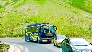 Naran to Babusar Top Road Mansehra Pakistan