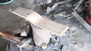 Hand forge sword