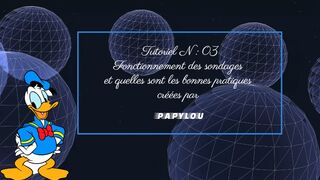 Gagnez de l'argent en ligne – tutorial 03 Fonctionnement des sondages