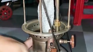 The most advanced petromax lamp of its time