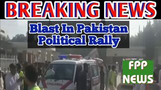 At least 40 killed in Pakistan blast at political rally