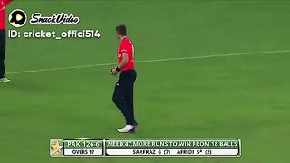 Wandarfull videos_bettting fantastic Afridi vs England