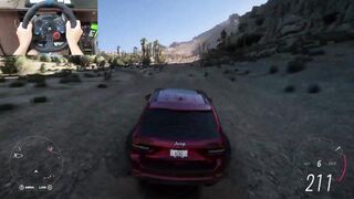 Forza Horizon 5 - Jeep Grand Cherokee SRT 2014 | OFF ROAD | Logitech g29 gameplay