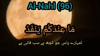 Al-Nahl ayat 86 in which Allah saying........
