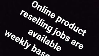 Online product reselling jobs