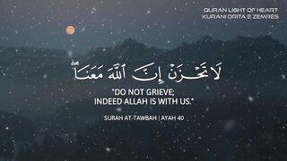 Do not grieve indeed Allah is with us