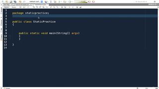 Static Members In  Java
