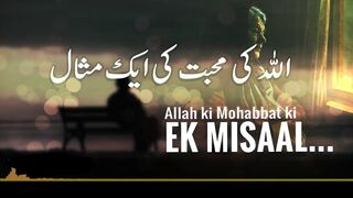 ALLAH KI MUHABBAT KI AIK MISAAL #short video