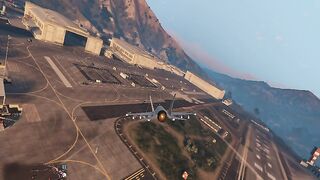 Gta v Michael attack Army Base