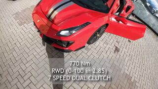 Ferrari 488 Pista - Test Drive through Maranello's Hills- ABSOLUTE 721 HP MONSTER